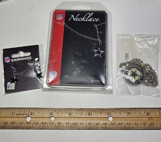 Assortment of Dallas Cowboys Jewelry - New