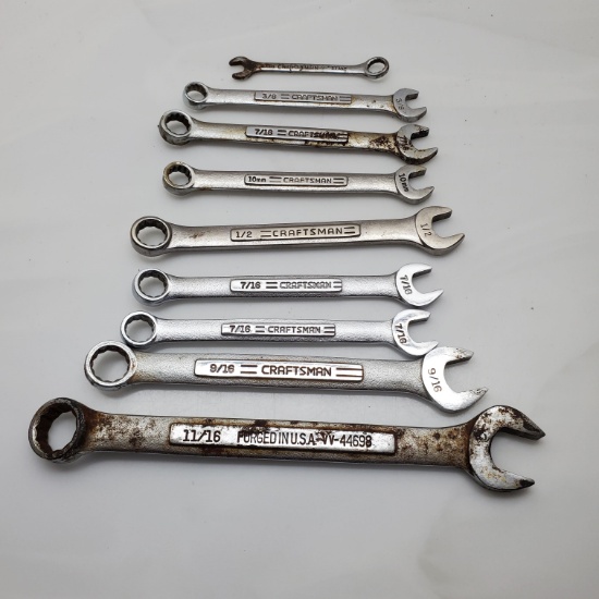 Craftsman Combination Wrenches, Made in USA