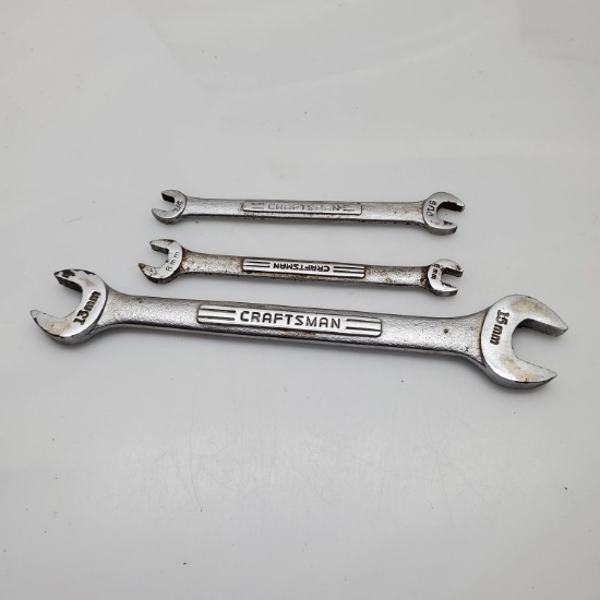 Craftsman Open Ended Wrenches, Made in USA