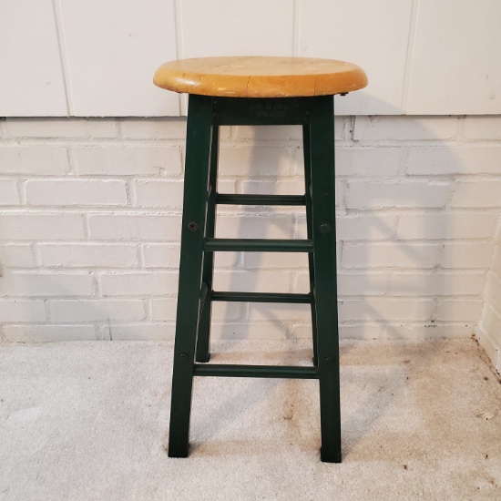 Stool with Metal Legs