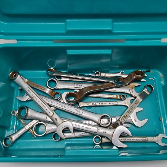 Lot of Craftsman Box End and Combination Wrenches