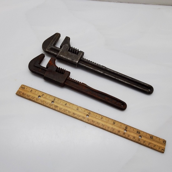 Pair of Vintage Monkey Wrenches, Made in USA