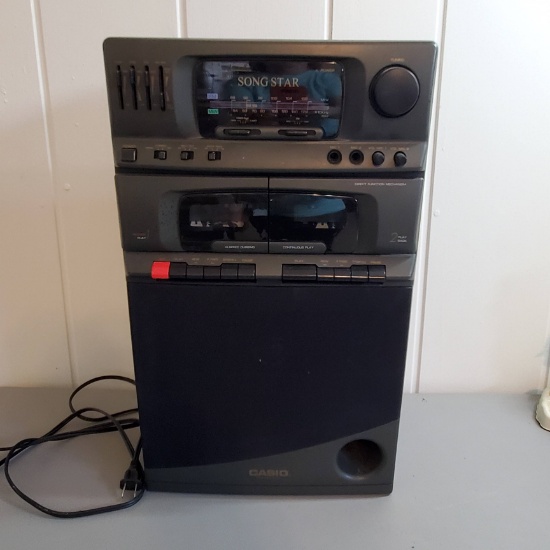 Casio Song Star Karaoke System - Tested and Works