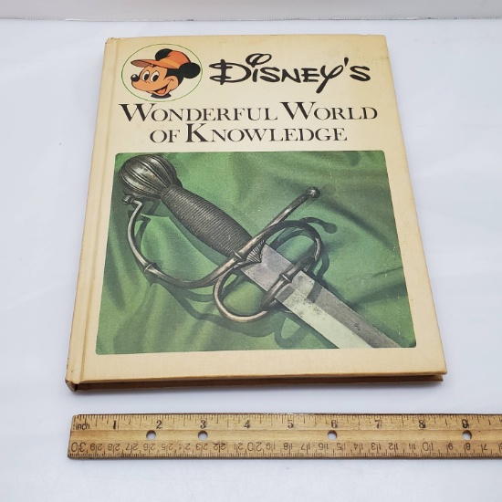 Disney’s “Wonderful World of Knowledge” Book Copyright 1971