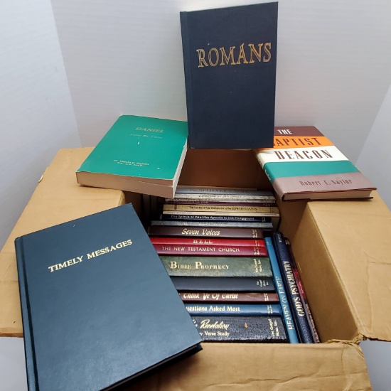 Lot of Old Christian Books