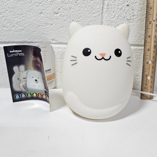 Lumipets Kitty Cat Portable Night Light with Charger