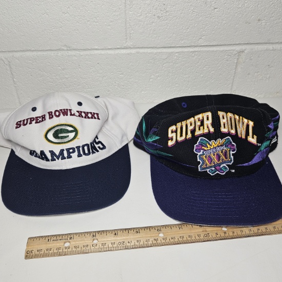 Lot of 2 Super Bowl Hats