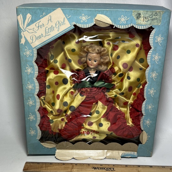 Vintage Nationality Dolls Co. "Miss Charm" in Original Box