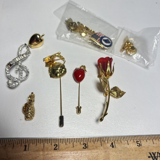 Lot of Various Pins