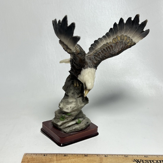 Molded Resin Eagle Figurine