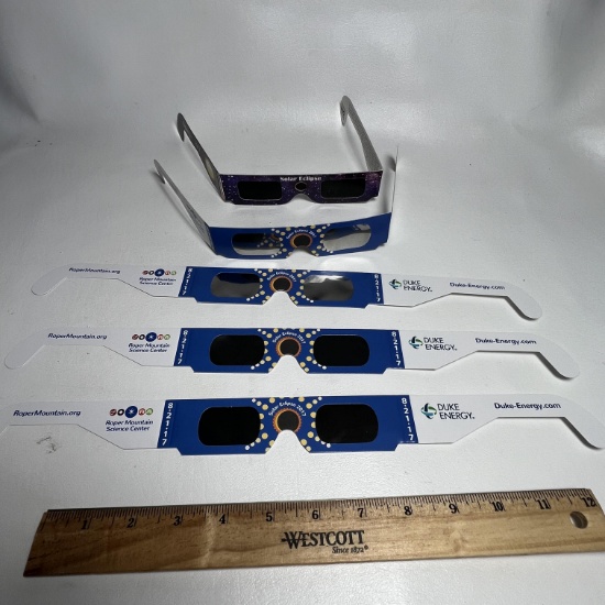 Lot of 5 2017 Eclipse Glasses