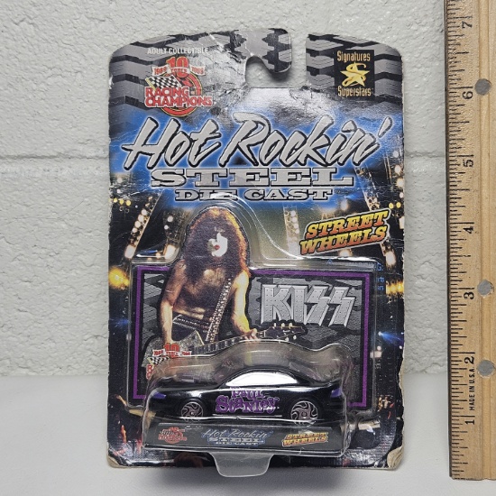 Racing Champions “Hot Rockin’ Steel” Die Cast Collectible Kiss Paul Stanley Car