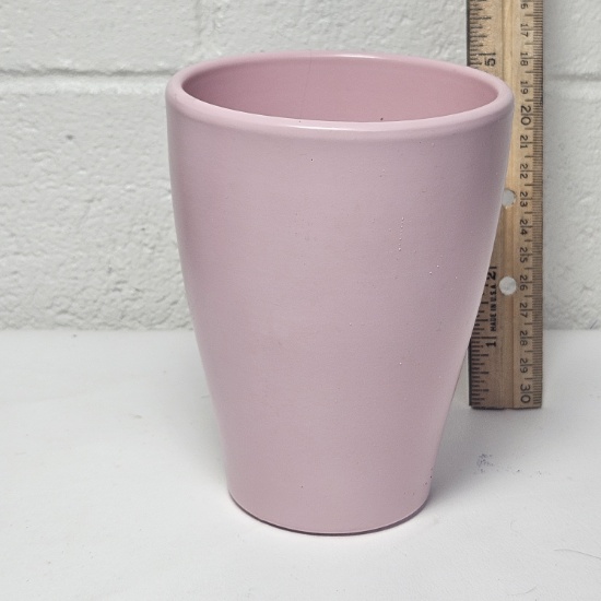 Vintage German Pink Pottery Planter
