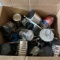 Lot of Various Items - Exhaust Fan, Parts, Empty Cans for Storage & More