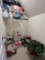 Closet Full of Various Christmas Decor