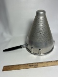 Vintage Aluminum Cone Strainer