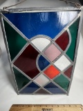 Pretty Stained Glass Wall Hanging
