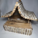 Unique Hand Made Cork Serving Hut