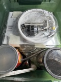Lot of Various Plumbing & Misc Hardware in Tote