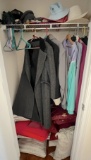 Closet Full of Coats, Hats, Throw Pillows & More