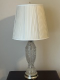 Crystal Lamp with Shade