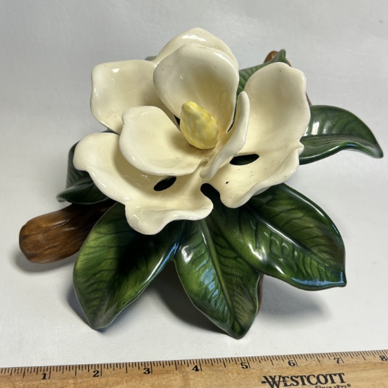 Ceramic Magnolia Figurine