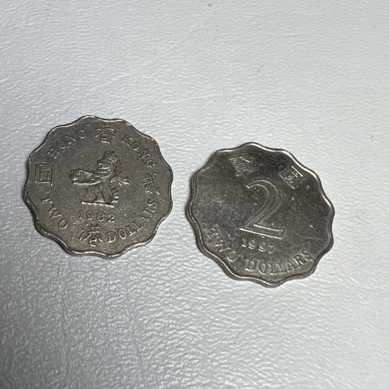 Pair of Chinese Coins