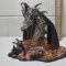Wizard and Dragon Mythic Figurine