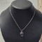 Sterling Silver Necklace with NON Sterling Pendant