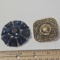 Lot of 3 Brooches