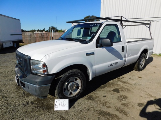 2006 FORD F-250 XL SUPER DUTY PICKUP TRUCK (BAD TRANS)