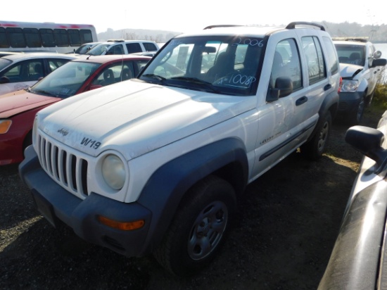 2002 JEEP LIBERTY SPORT