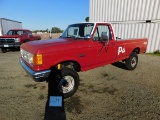1991 FORD F-350 2 DOOR PICKUP TRUCK