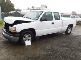 2002 CHEVROLET SILVERADO EXTENDED CAB PICKUP TRUCK