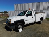 2003 CHEVROLET SILVERADO UTILITY TRUCK