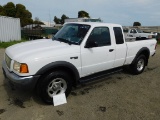 2001 FORD RANGER XLT EXTENDED CAB PICKUP TRUCK