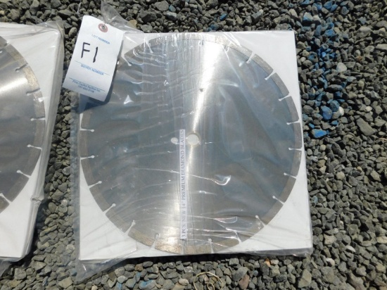 NEW 14" DIAMOND BLADES (3)