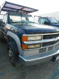 1995 CHEVROLET 3500 HD FLATBED TRUCK