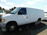 1998 FORD E-350 ECONOLINE EXTENDED CARGO VAN