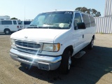 2002 FORD E-350 PASSENGER VAN