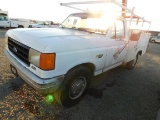 1987 FORD F-250 UTILITY PICKUP TRUCK