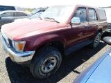 1991 TOYOTA 4RUNNER 4X4 (NON RUNNER)