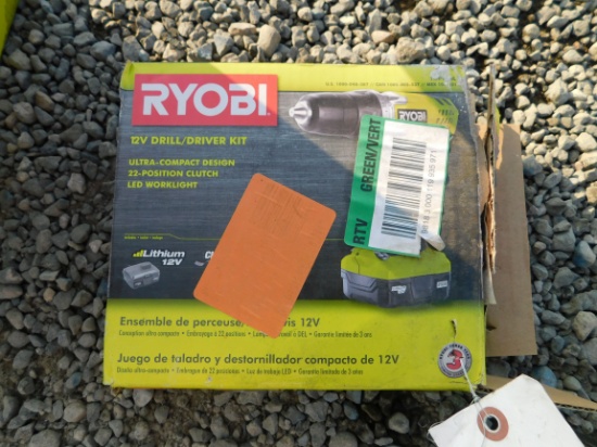 RYOBI CORDLESS DRILL