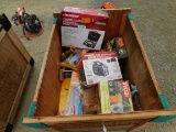 BOX OF ASSORTED TOOLS (BOX NOT INCLUDED)