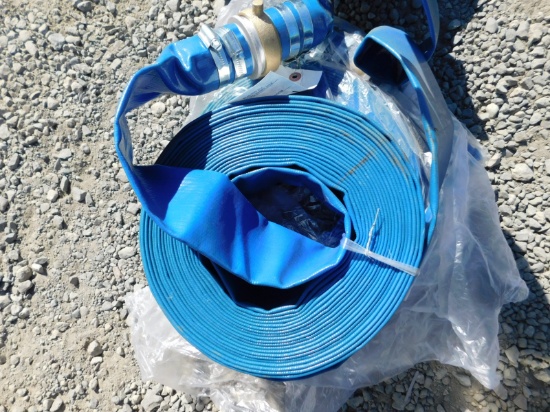 (2) 2" X 50' DISCHARGE HOSES