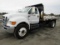 2012 FORD F-750 FLATBED TRUCK