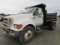 2004 FORD F-650 2 AXLE DUMP TRUCK