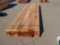 18 PCS 18' RUSTIC CEDAR BEAMS