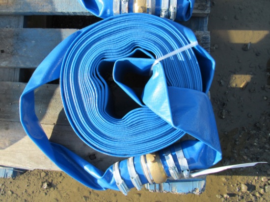 2018 NEW & UNUSED 2" X 50' DISCHARGE WATER HOSE