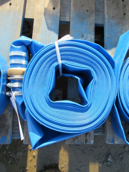 2018 NEW & UNUSED 2" X 50' DISCHARGE WATER HOSE